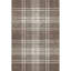 Tapis brun Prisco lavable à la machine de qualité supérieure-1604316417