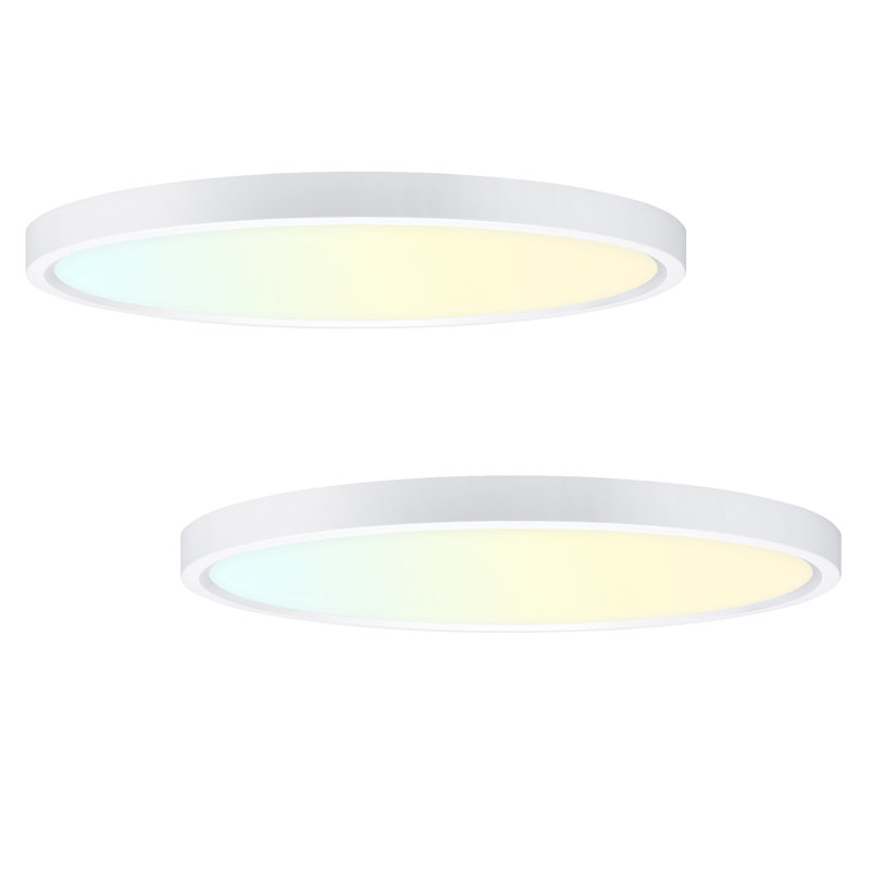 Scilla Plastic LED Flush Mount