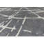 Tapis gris en polyester tissé à la machine Petronille-1121135827
