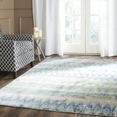 Kehlani Ikat Hand Woven Area Rug