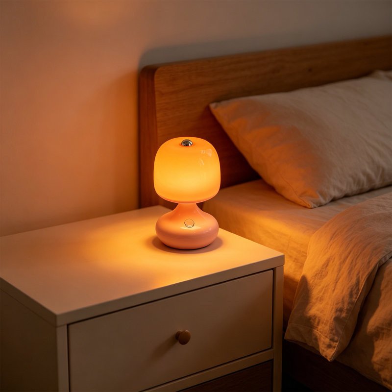 Éclairage de nuit ornements pour étudiants, Pink