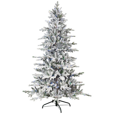Real Touch™ Artificial Pine Christmas Tree with Lights