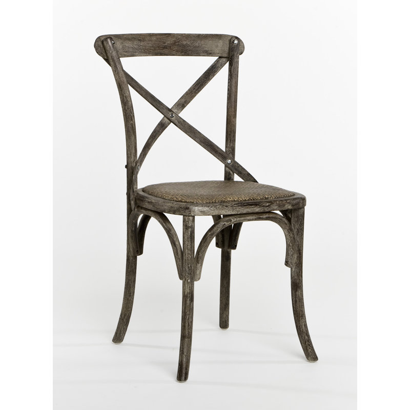Parisienne Cafe Dining Chair, Limed Charcoal Oak