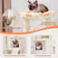 36? h multilevel cat tower with double condos Therese-1331096788