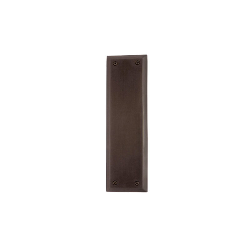 Plaque New York, Bronze huilé