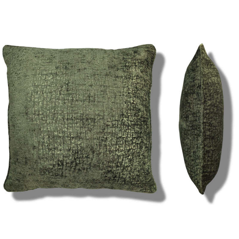 Square Cushion, Green