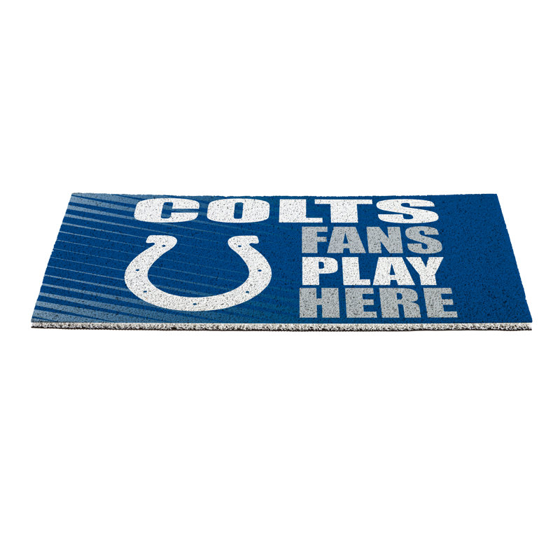 Indianapolis Colts Fan PVC Mat, 28"x16"