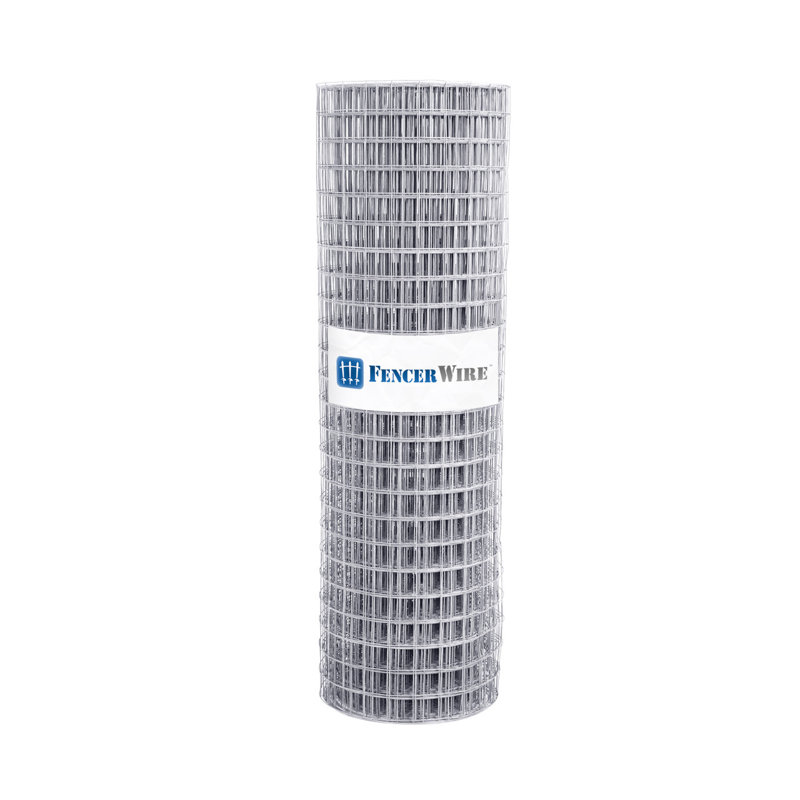 Galvanized Steel Welded Wire Mesh Fence 4 ft x 100 ft