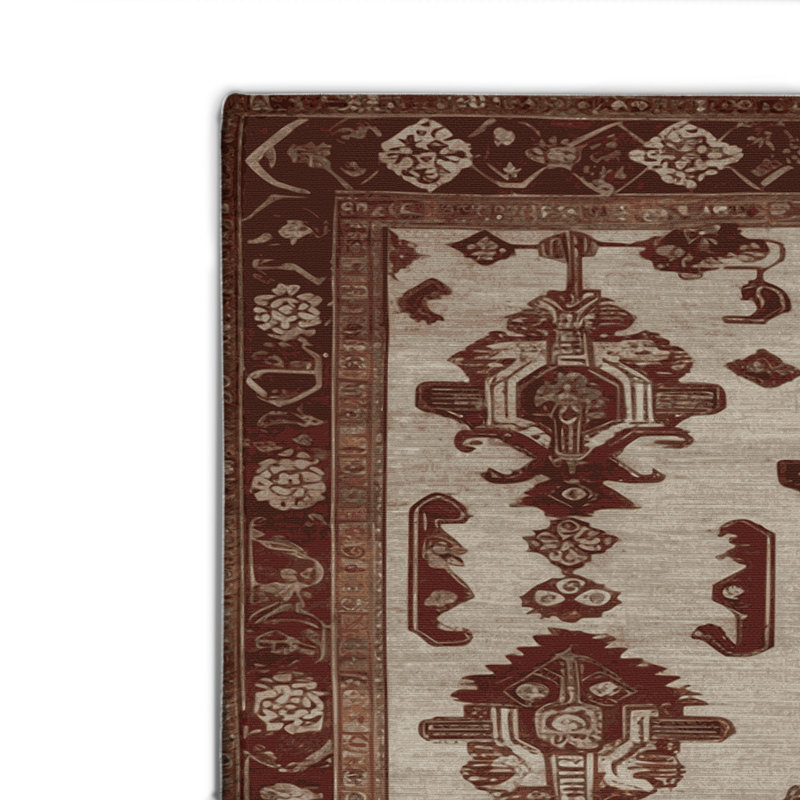 Tapis intérieur et extérieur ArtDeco, Rectangulaire 8 pi x 10 pi