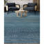 Tapis bleu clair / turquoise noué à la main de haute qualité-69928132