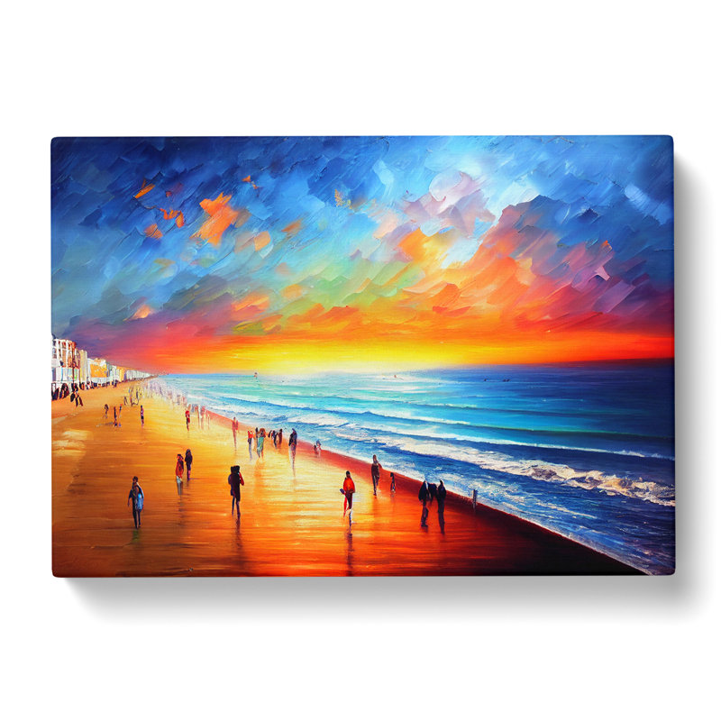 Beach View Vol.1 - Wrapped Canvas, 35cm H x 50cm W x 3cm D