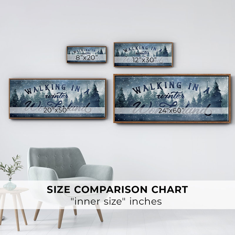 Winter Wonderland- Framed Canvas