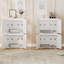 Cat Litter Box Enclosure, Hidden Litter Box Furniture with 2 Doors and Sliders-338091022