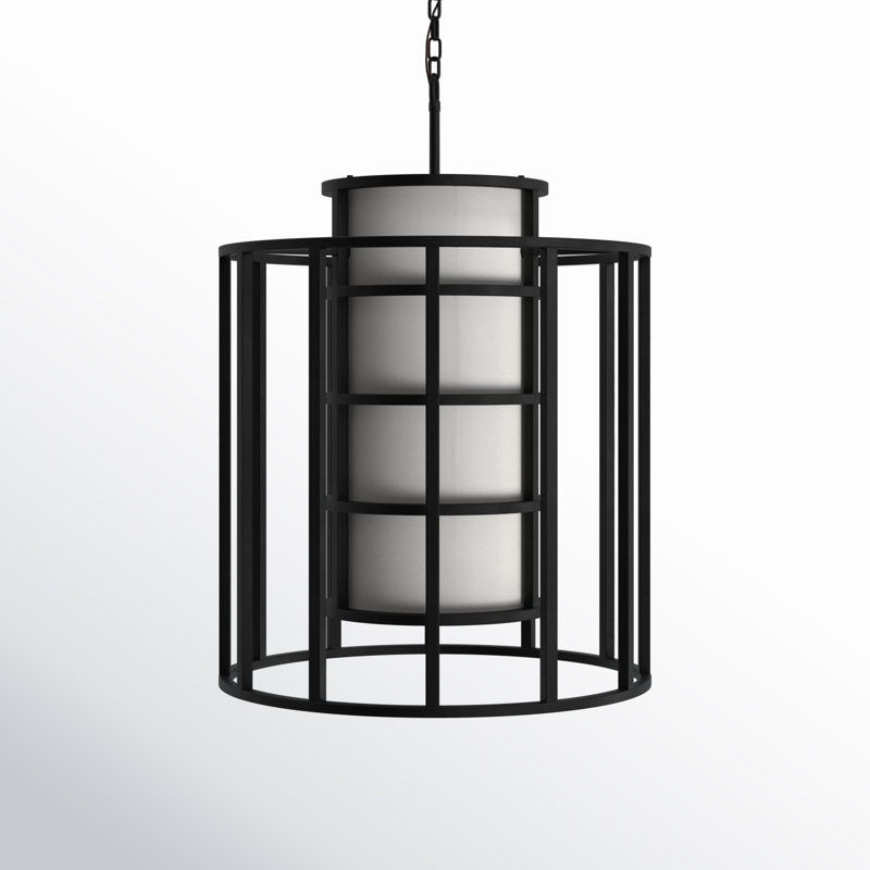 Arushan 6 - Light Dimmable Drum Chandelier