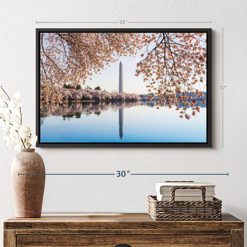 Architecture «Washington DC Spring Wall Art», H 17 po x l 25 po