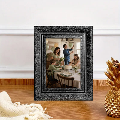 Cadre photo noir quotidien 1pc 8 "x 10" avec photo protecteur