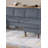 3Pc Sectional Set RAF/LAF Chaise Armless Loveseat Dark Gray Corduroy Couch Relax Modern Comfort Living Room-726929500