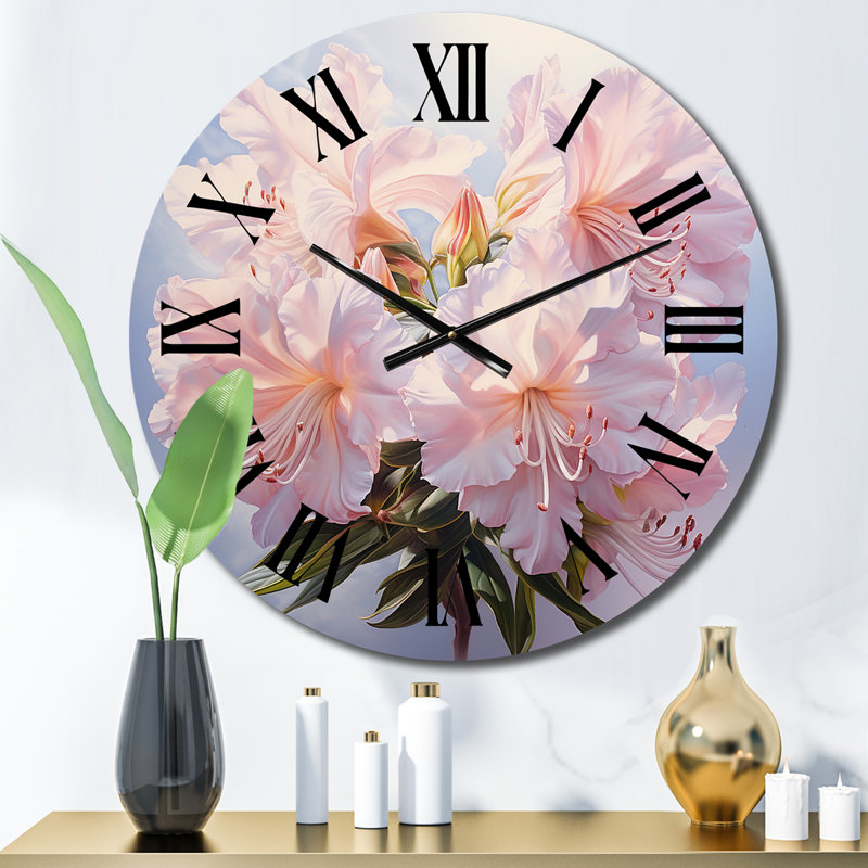Horloge murale Rhododendron, Petit
