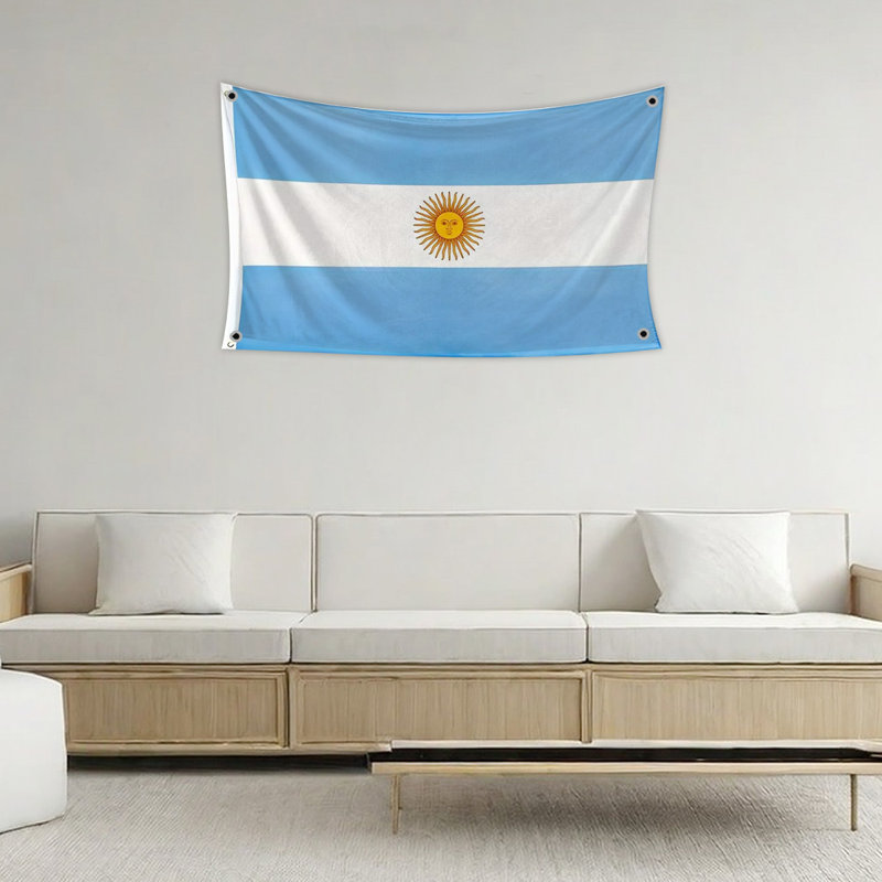 Drapeau argentin Lamja ARG AR 90 * 150Cm