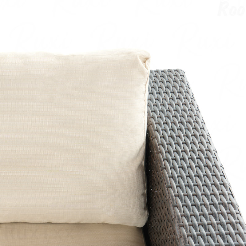 Patio Club Chair Mbrn + Alu, Dark Brown