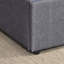 Ottone Grey Upholstered End-Lift Ottoman Storage Bed-1107295739