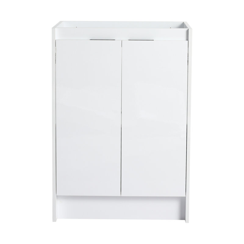 24" Freestanding Bathroom Vanity With Resin Sink