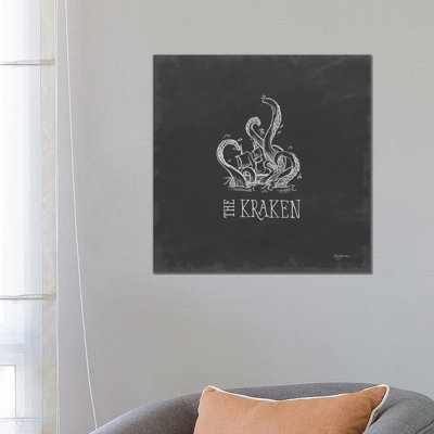 Mythical Map II by Mary Urban - Wrapped Canvas Painting