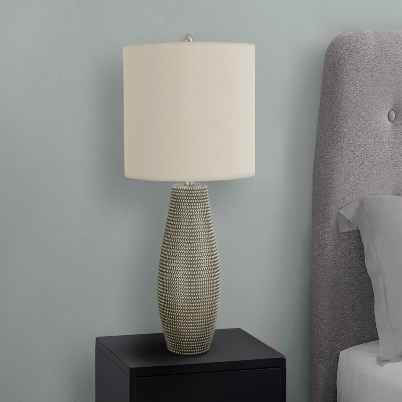 Lighting, 24"H, Table Lamp, Contemporary, Gray