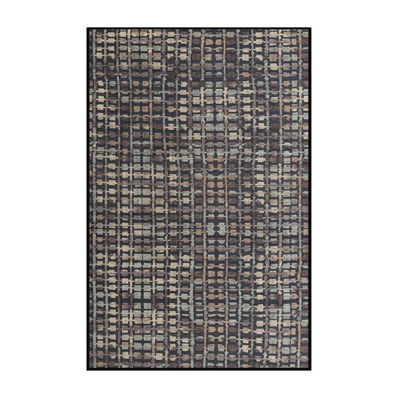Tapis abstrait moderne 4923, Rectangle 6 pi x 9 pi
