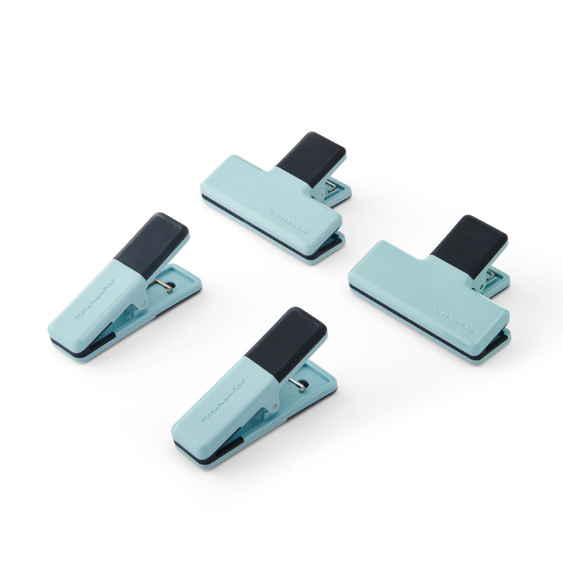 Kitchenaid Small/medium Bag Clips, Set Of 4, Blue