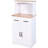 Wooden Kitchen Cabinet Pantry Storage Microwave Cabinet With Storage Drawer