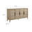 Sinya 4-Door Sideboard In Light Oak