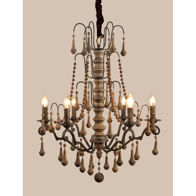 Lustre empire 6 lumières Wilborn