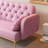 Esteve 55.9'' Faux Leather Sofa-1712034738