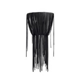 Leather Fringe Wall Sconce