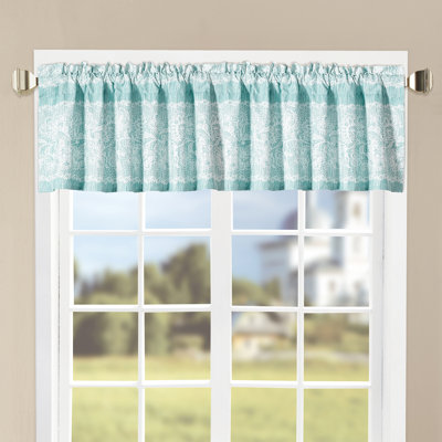 Paisley Tailored Window Valance