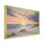 «Ocean Serenity Gentle Pink Pastel Beach Sunset - Coastal Beach», reproduction sur toile-1757912827-1757912335