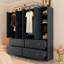 Armoire 4 tiroirs avec miroir Malieka-706316846