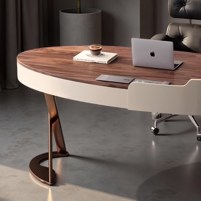 Bureau moderne à domicile, H 29,53 po x l 62,99 po x P 32,2 po