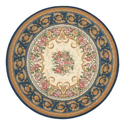 Indoor/Outdoor Traditional Area Rug