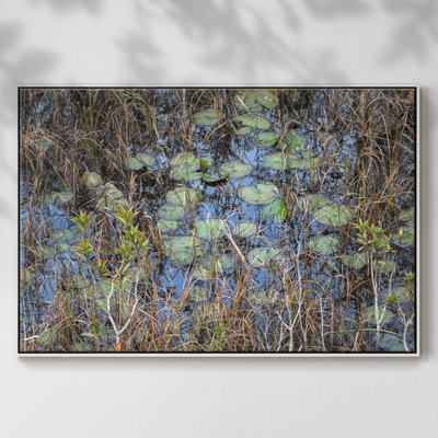 The Marsh - reproduction sur toile avec cadre flottant