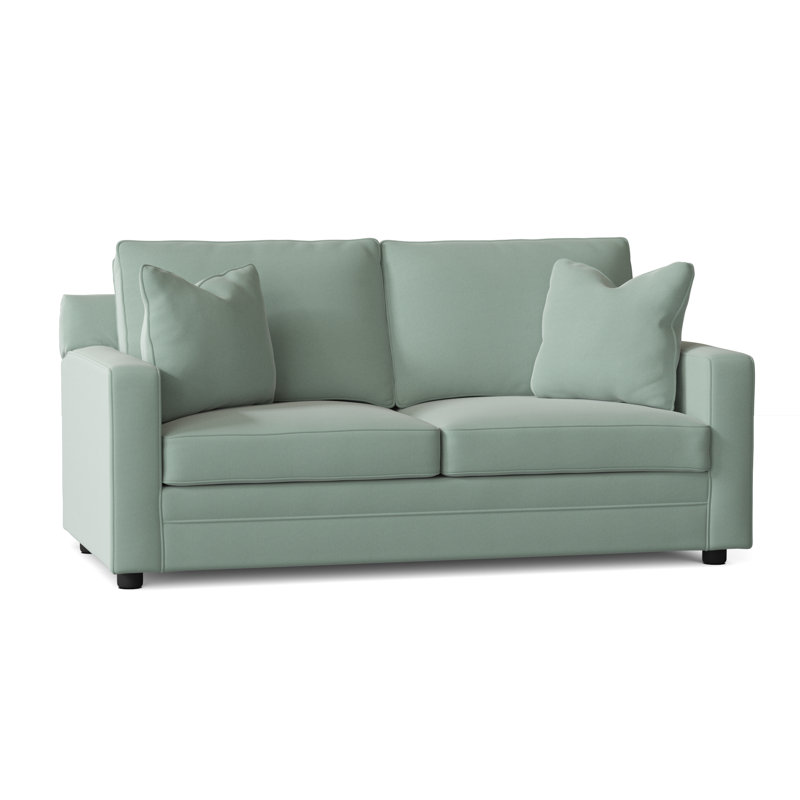 Aukai Upholstered 72'' Sleeper Sofa, Bayou Spray Canvas