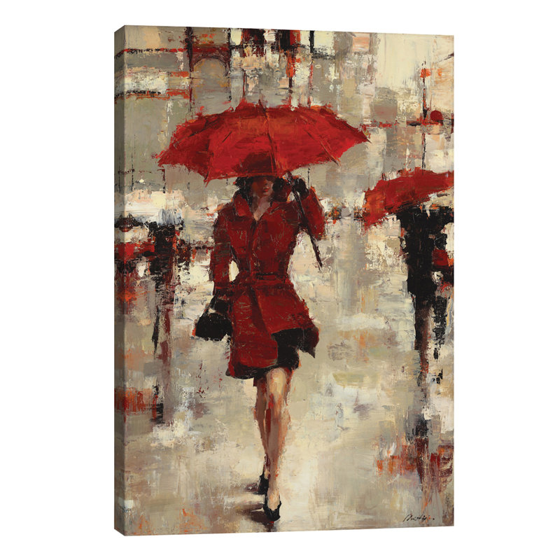 Paris Invitation by Lorraine Christie - Wrapped Canvas Painting, 101.6 cm H x 66.04 cm W x 1.91 cm D