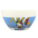 Hello Kitty Kaiju Ceramic Bowl With Chopsticks