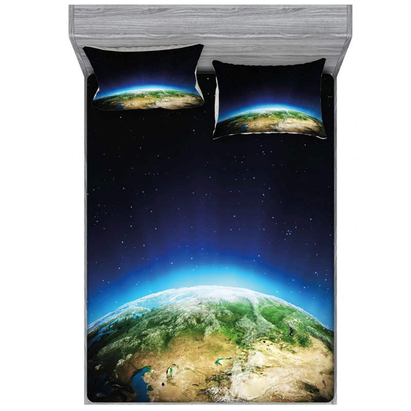 Microfiber Sheet Set, Full Sheet Set with Fitted Sheet