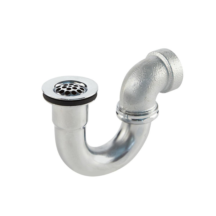 Drain Fitting, Grid Strainer And Elbow