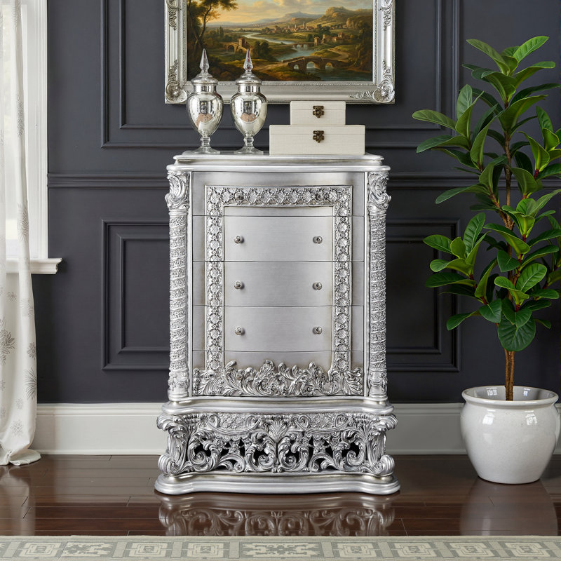 Commode 5 tiroirs l 46,6 po Amilliana