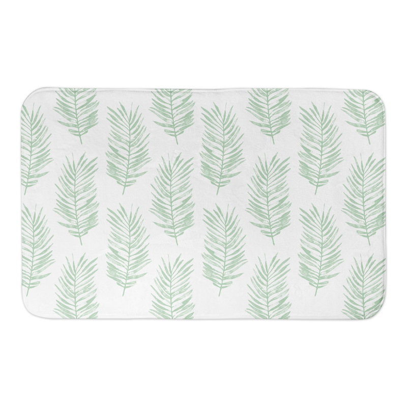 Tapis de bain Carissa, Vert