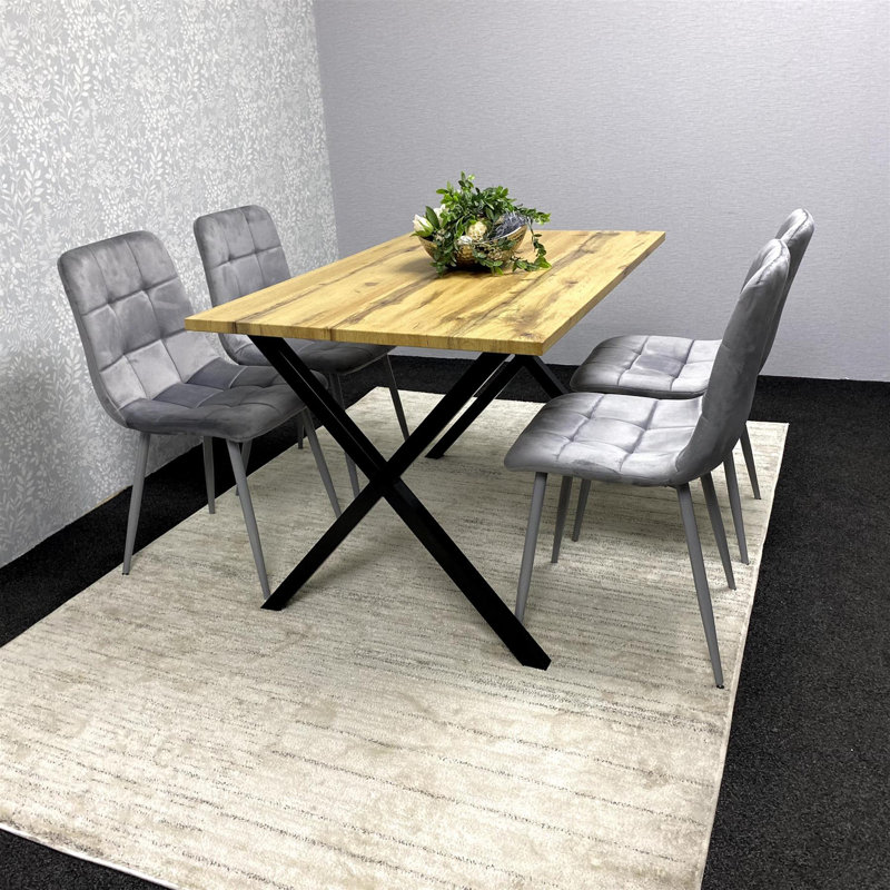 4 - Person Dining Set, Grey