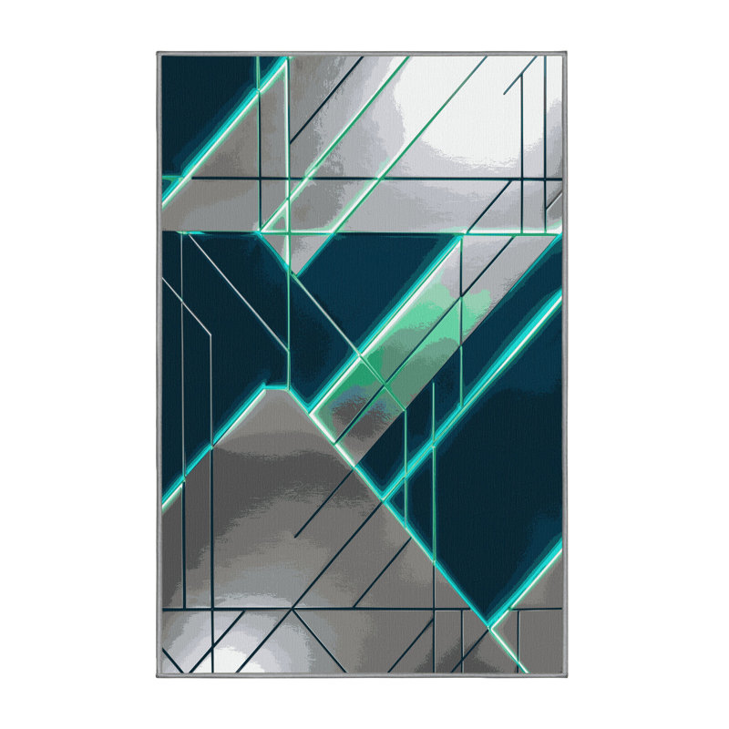 Cosmic Spire Rug, Rectangle 2' x 3'